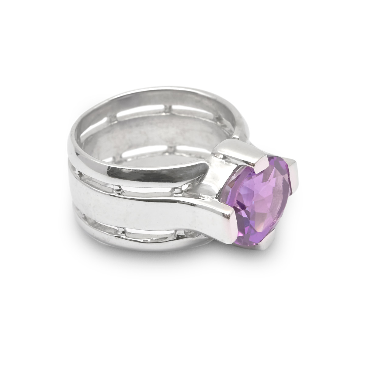 Bague amethyste argent Annabella